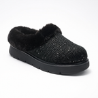 Women’s Cozy Faux-Fur Lined Knit Slip-On Shoes